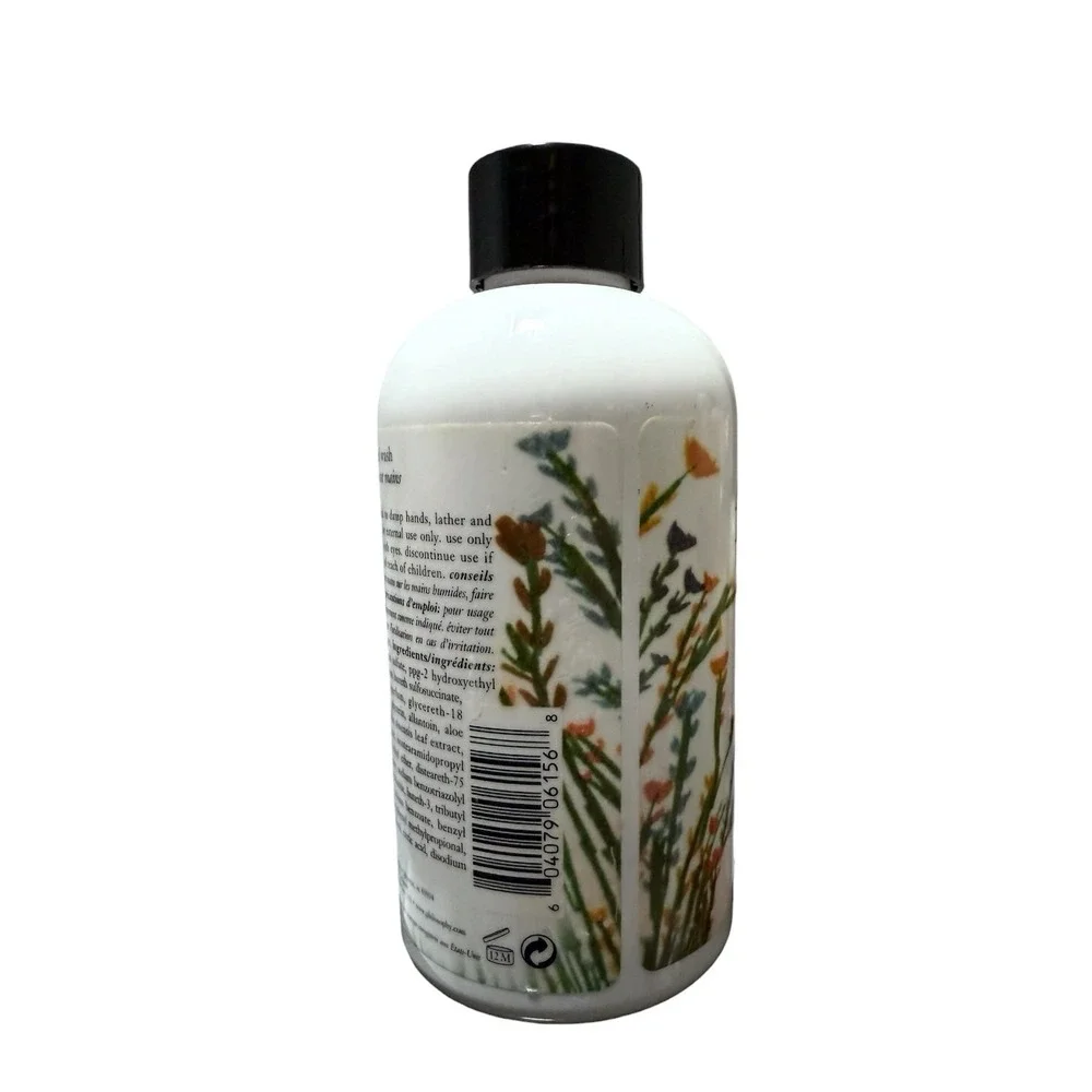 PHILOSOPHY FIELD OF FLOWERS HAND WASH 8 OZ (No Pump) SEALED